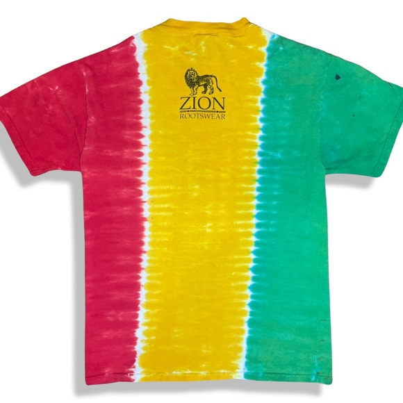 Vintage 1999 Bob Marley Tie Dye Band Tee - Picture 2 of 6